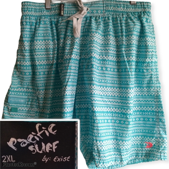 Pacific Surf Swim Trunks · 2XL - Picture 1 of 9